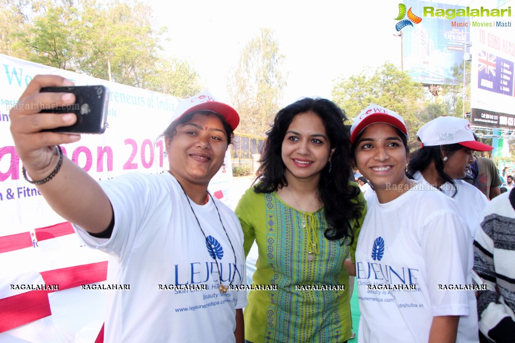 Health Minister Laxma Reddy flagged off COWE Walkathon, Hyderabad