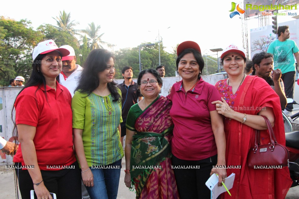 Health Minister Laxma Reddy flagged off COWE Walkathon, Hyderabad