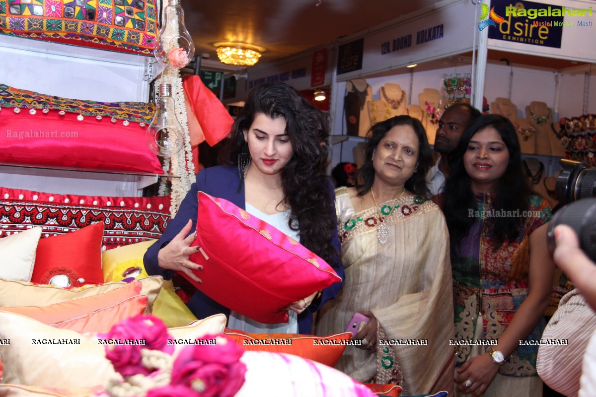 Archana Launches Desire Exhibition and Sale at Taj Krishna, Banjara Hills, Hyderabad