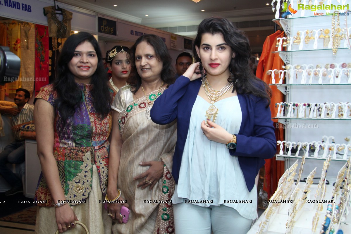 Archana Launches Desire Exhibition and Sale at Taj Krishna, Banjara Hills, Hyderabad