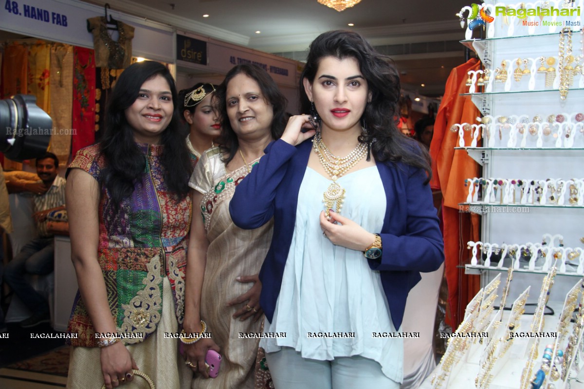 Archana Launches Desire Exhibition and Sale at Taj Krishna, Banjara Hills, Hyderabad