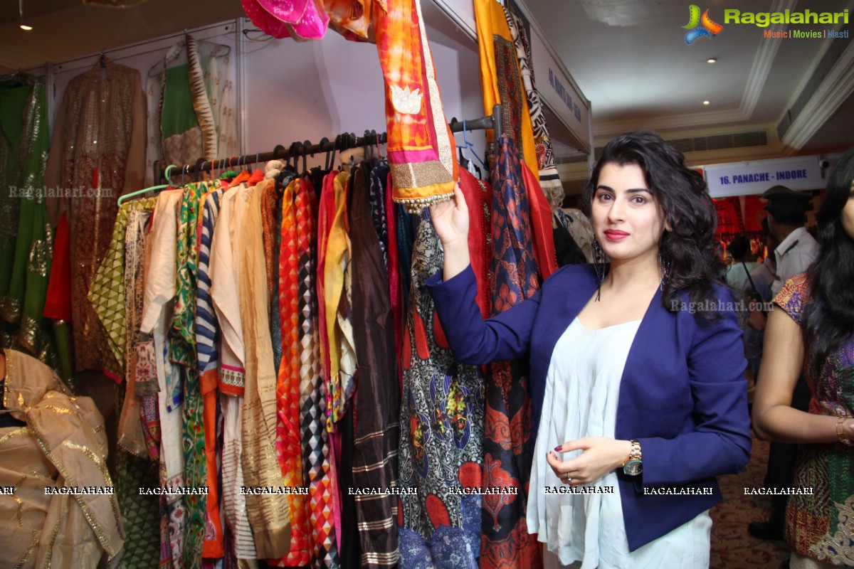 Archana Launches Desire Exhibition and Sale at Taj Krishna, Banjara Hills, Hyderabad