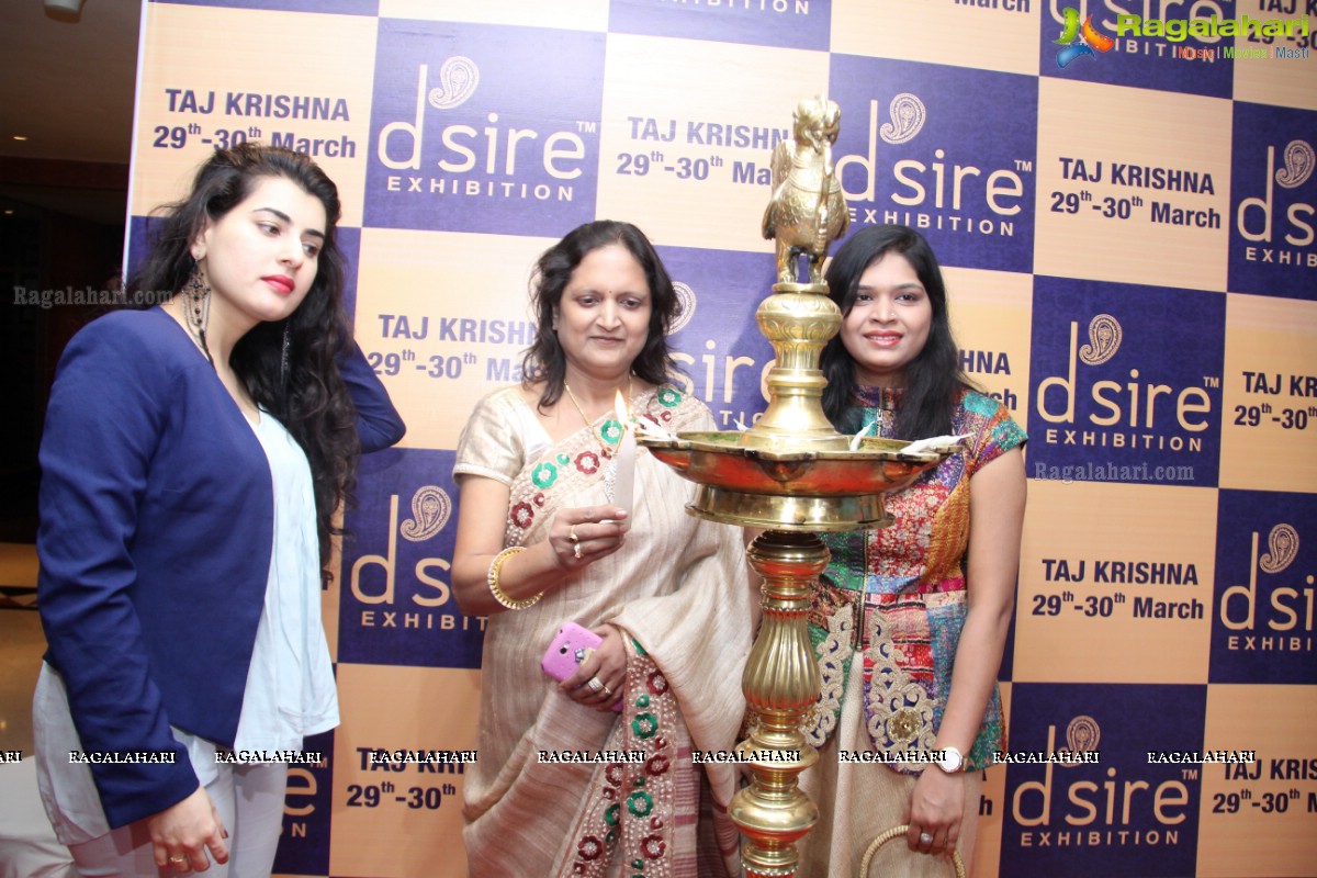 Archana Launches Desire Exhibition and Sale at Taj Krishna, Banjara Hills, Hyderabad