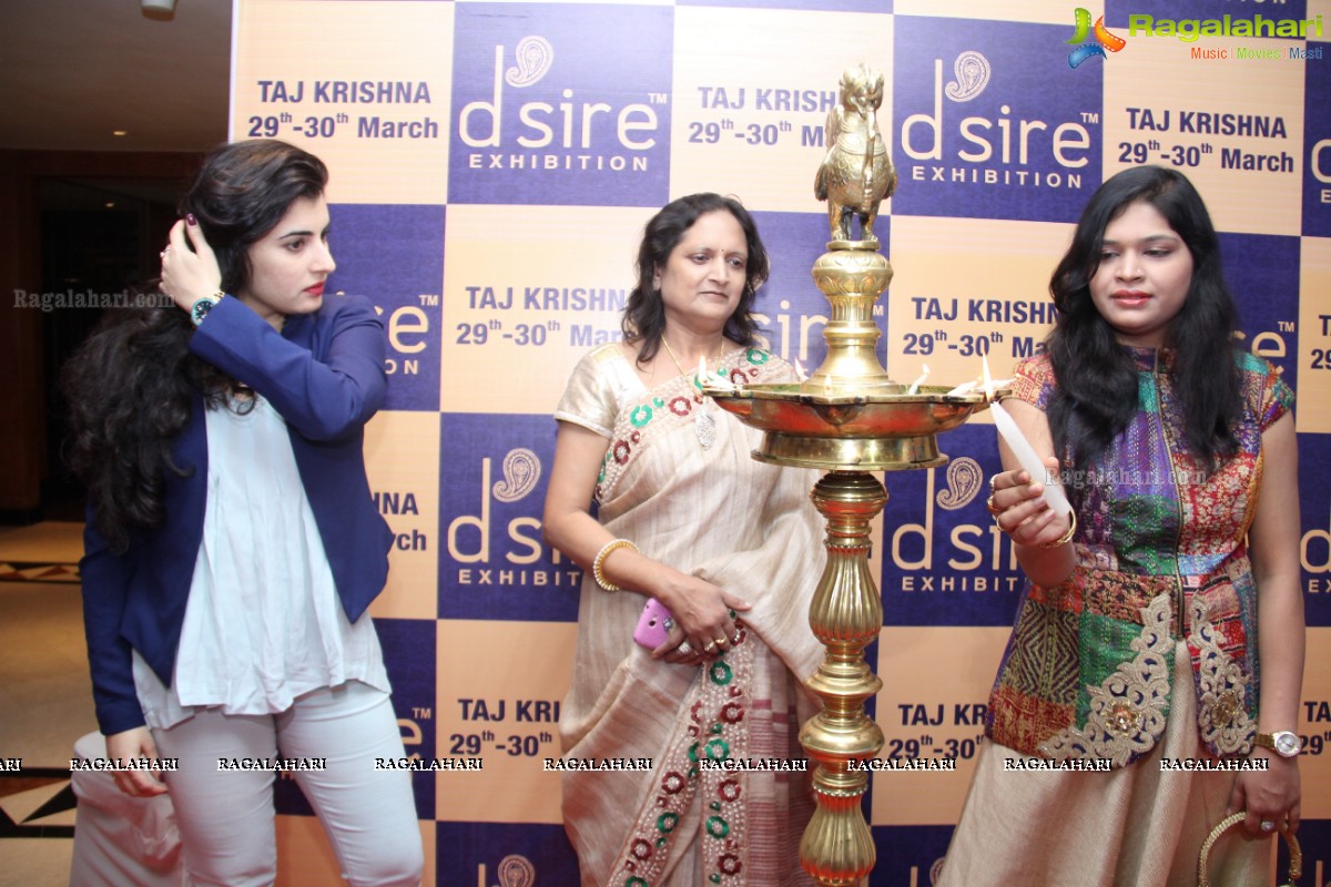 Archana Launches Desire Exhibition and Sale at Taj Krishna, Banjara Hills, Hyderabad