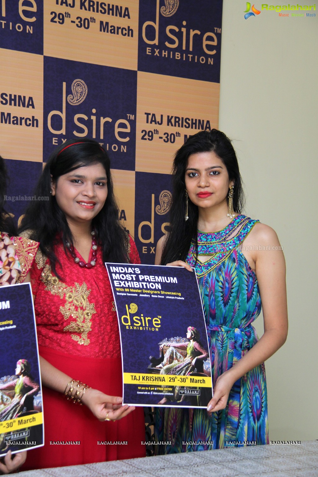 D'sire Exhibition and Sale (March 2016) Curtain Raiser at Marks Media Center, Hyderabad