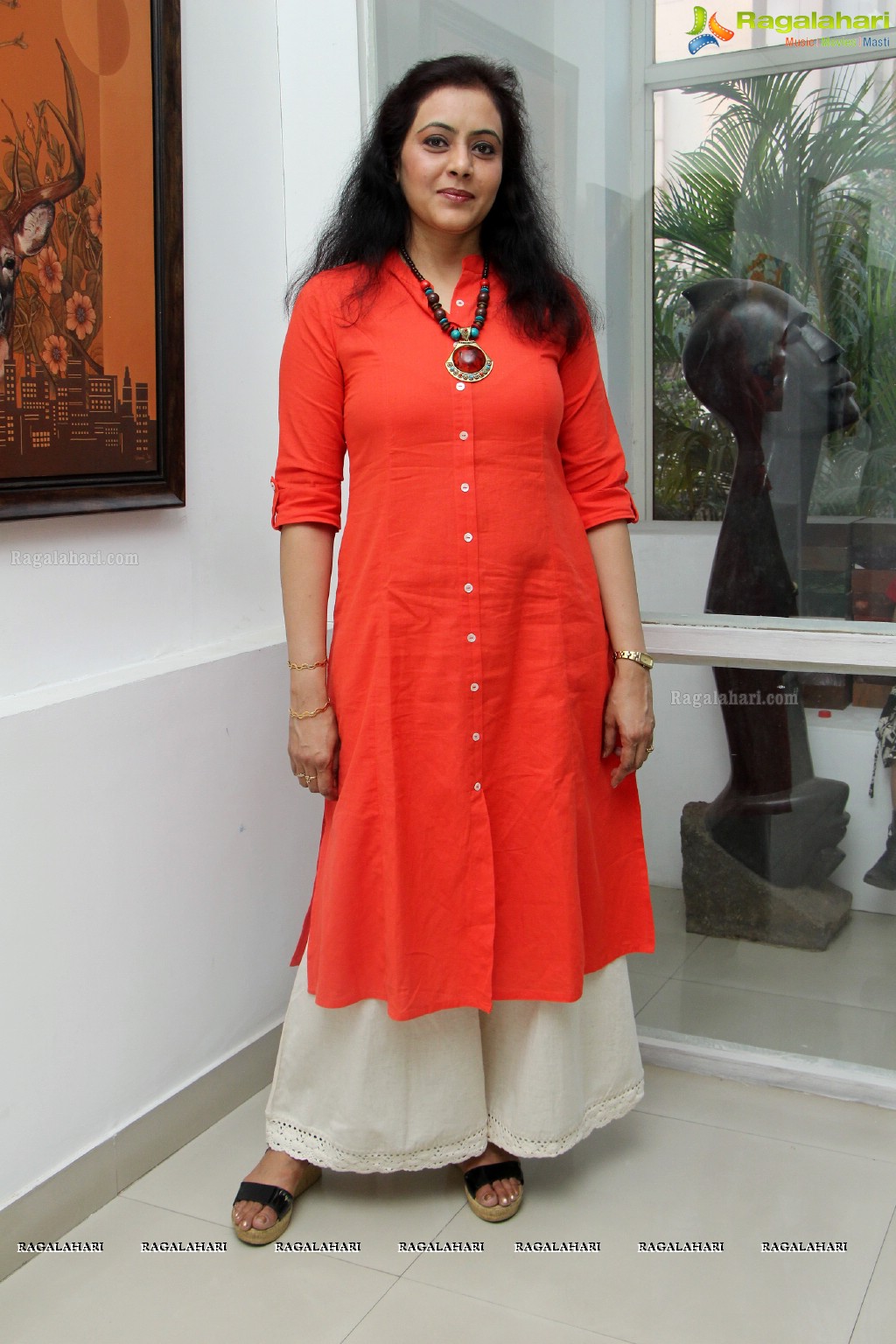 Gallery Space - Woman's Day Painting Exhibition, Hyderabad