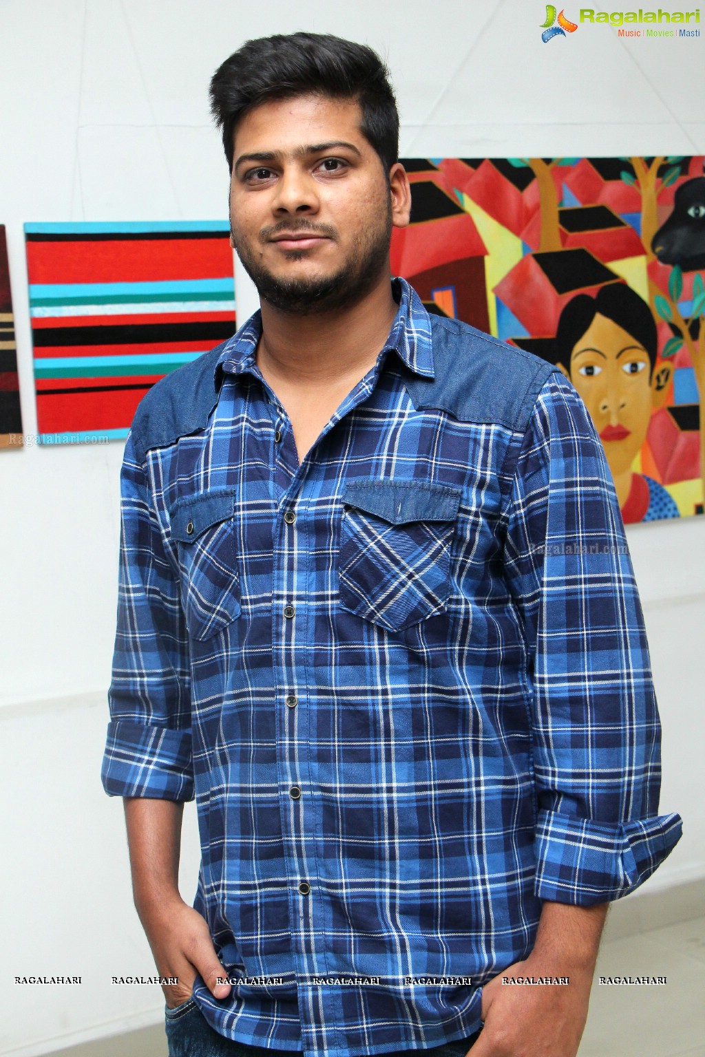 Gallery Space - Woman's Day Painting Exhibition, Hyderabad