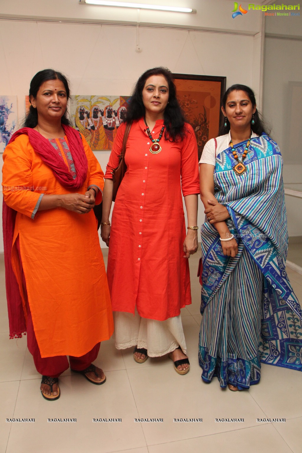 Gallery Space - Woman's Day Painting Exhibition, Hyderabad