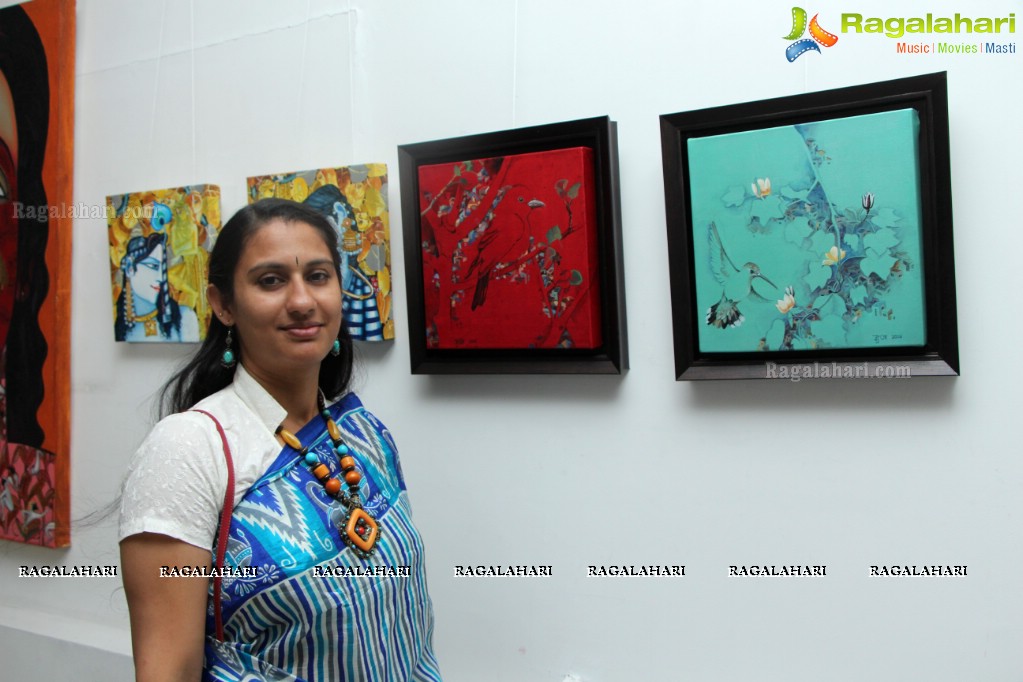 Gallery Space - Woman's Day Painting Exhibition, Hyderabad