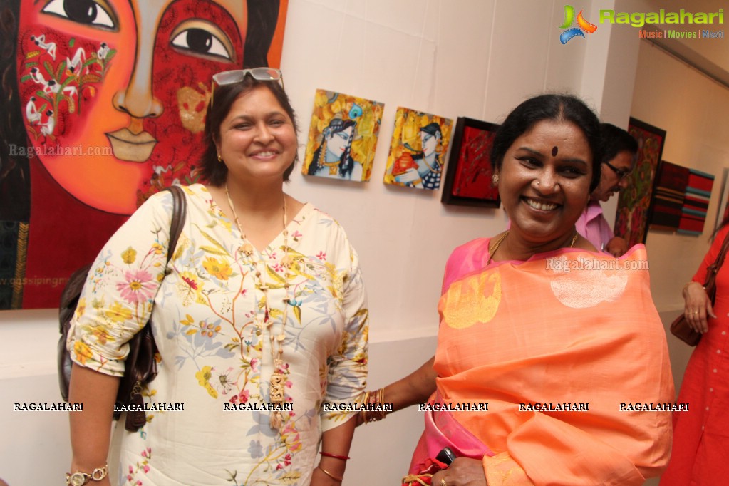 Gallery Space - Woman's Day Painting Exhibition, Hyderabad