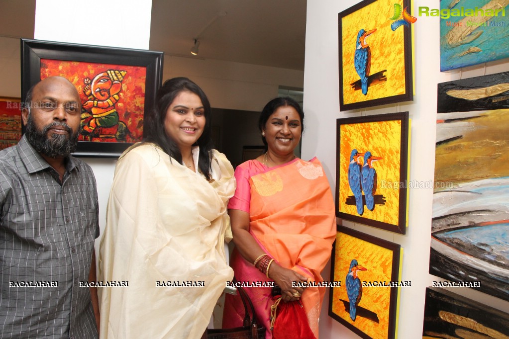 Gallery Space - Woman's Day Painting Exhibition, Hyderabad