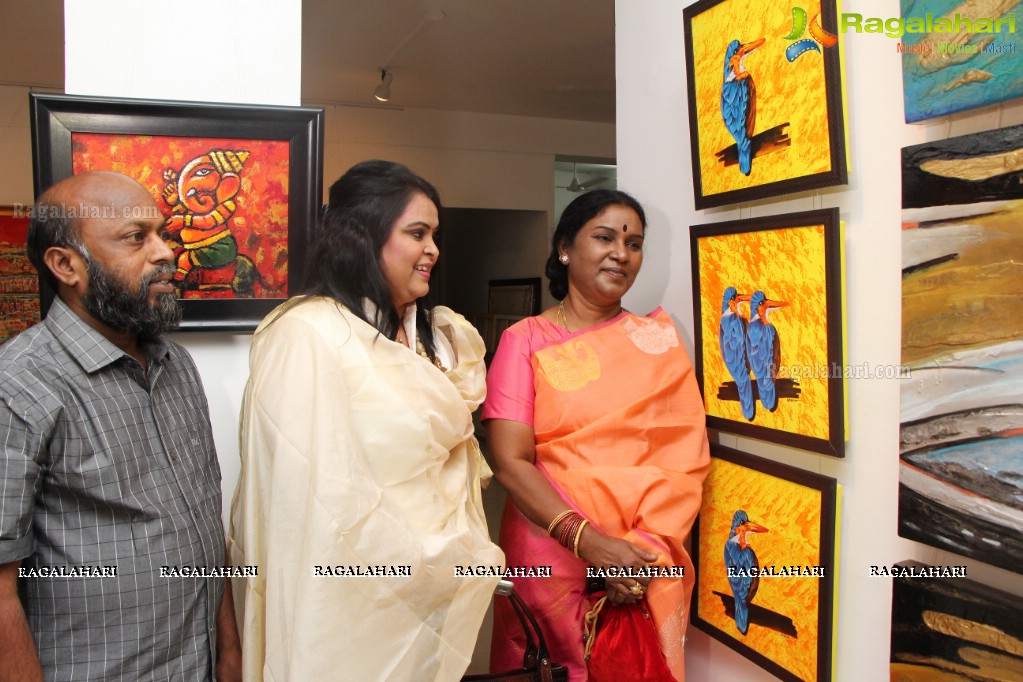 Gallery Space - Woman's Day Painting Exhibition, Hyderabad