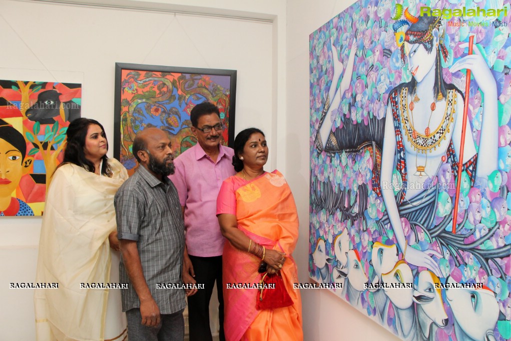 Gallery Space - Woman's Day Painting Exhibition, Hyderabad