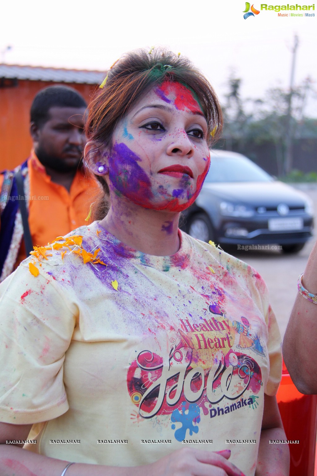 Holi Celebrations at Oro Sports Village, Hyderabad