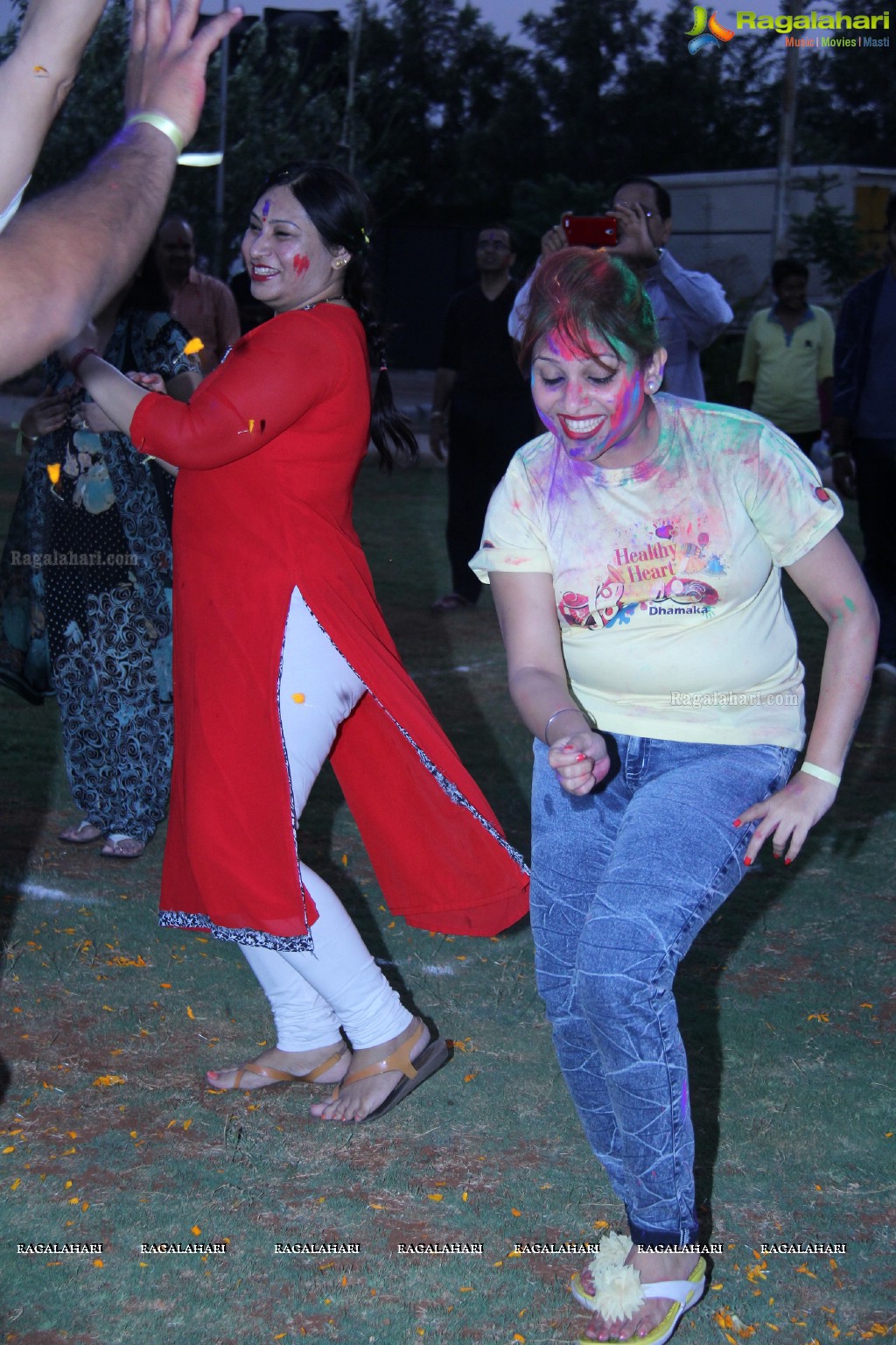 Holi Celebrations at Oro Sports Village, Hyderabad