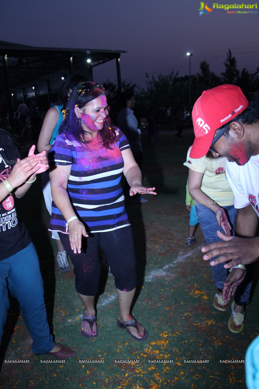 Holi Celebrations at Oro Sports Village, Hyderabad