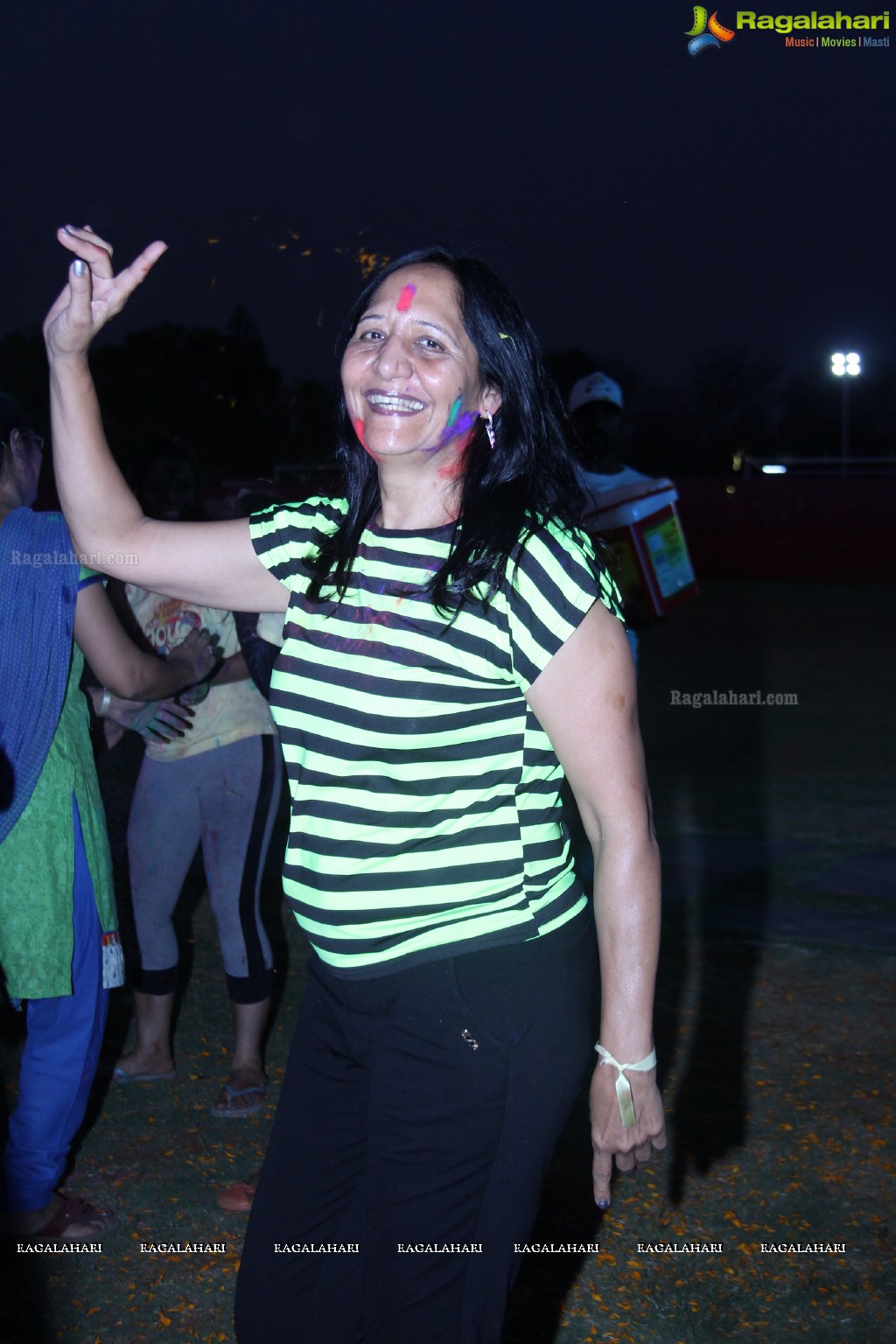 Holi Celebrations at Oro Sports Village, Hyderabad