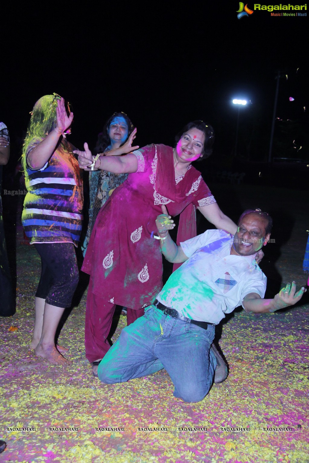 Holi Celebrations at Oro Sports Village, Hyderabad