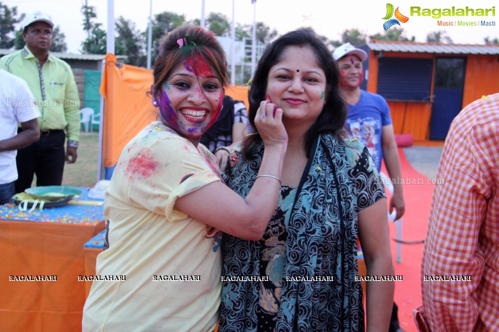 Holi Celebrations at Oro Sports Village, Hyderabad