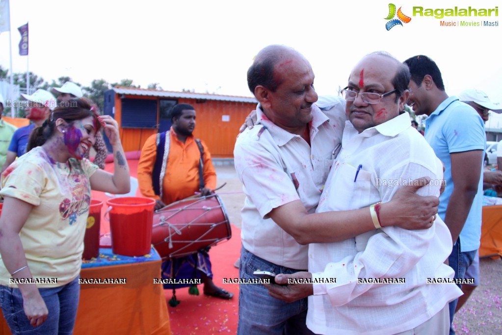 Holi Celebrations at Oro Sports Village, Hyderabad