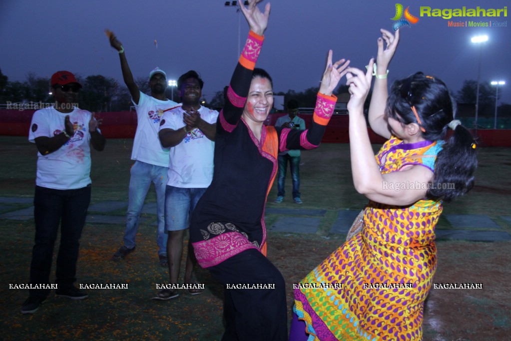 Holi Celebrations at Oro Sports Village, Hyderabad