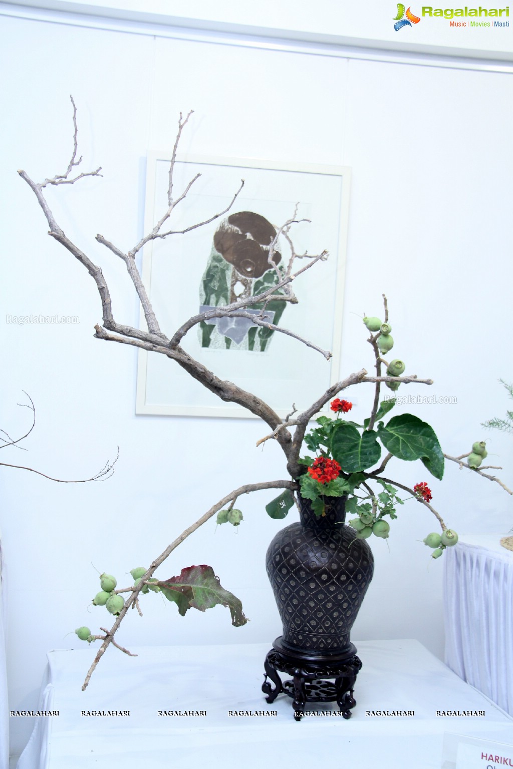 Ikebana Exhibition at DK Road, Hyderabad