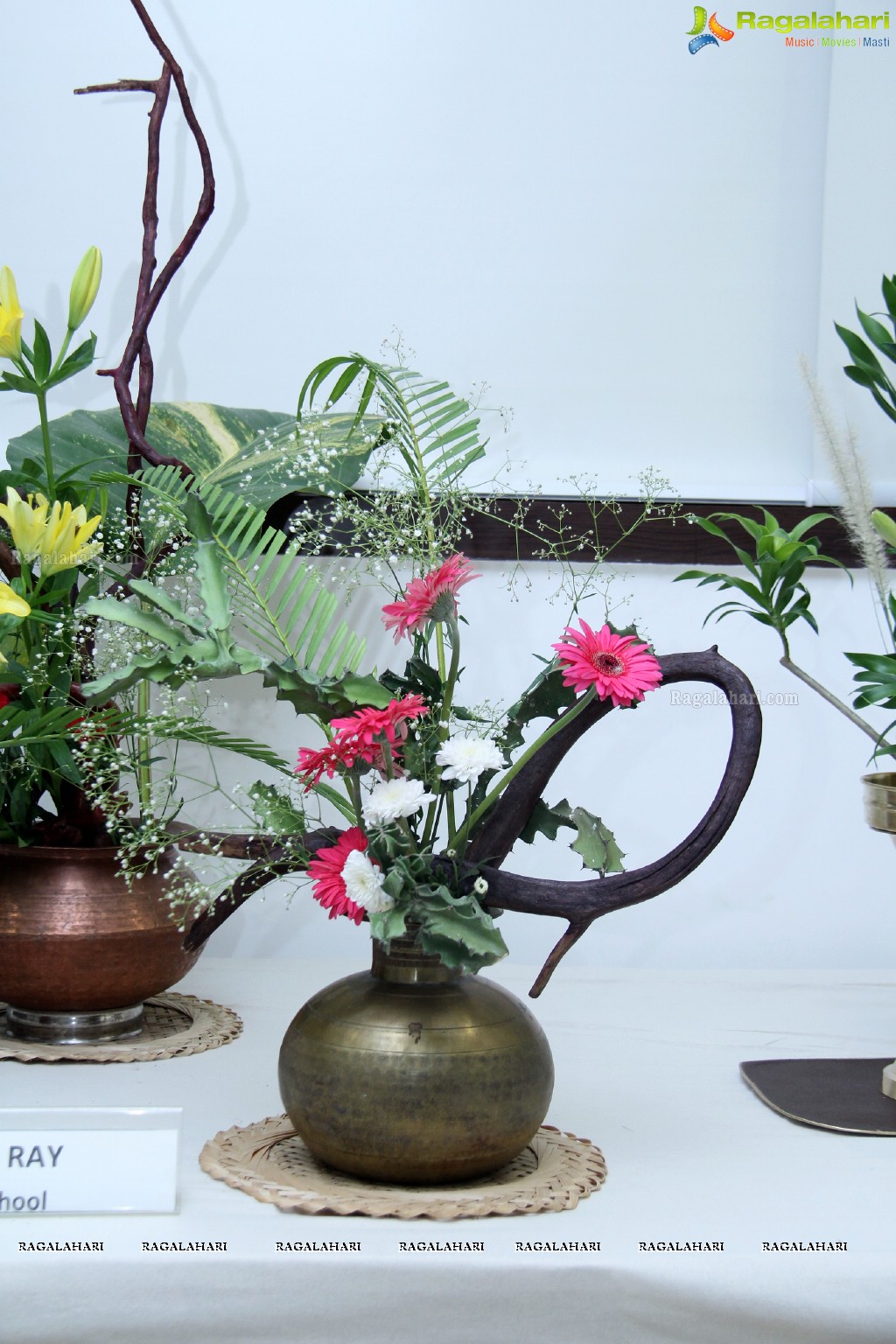 Ikebana Exhibition at DK Road, Hyderabad