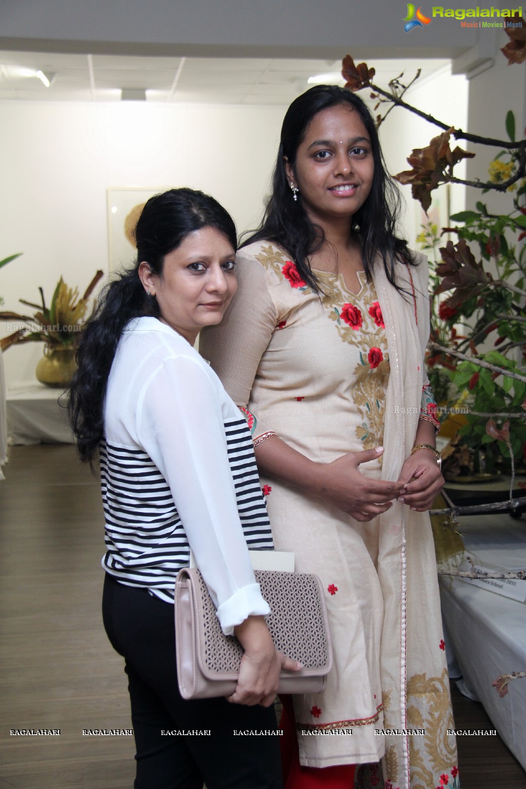 Ikebana Exhibition at DK Road, Hyderabad