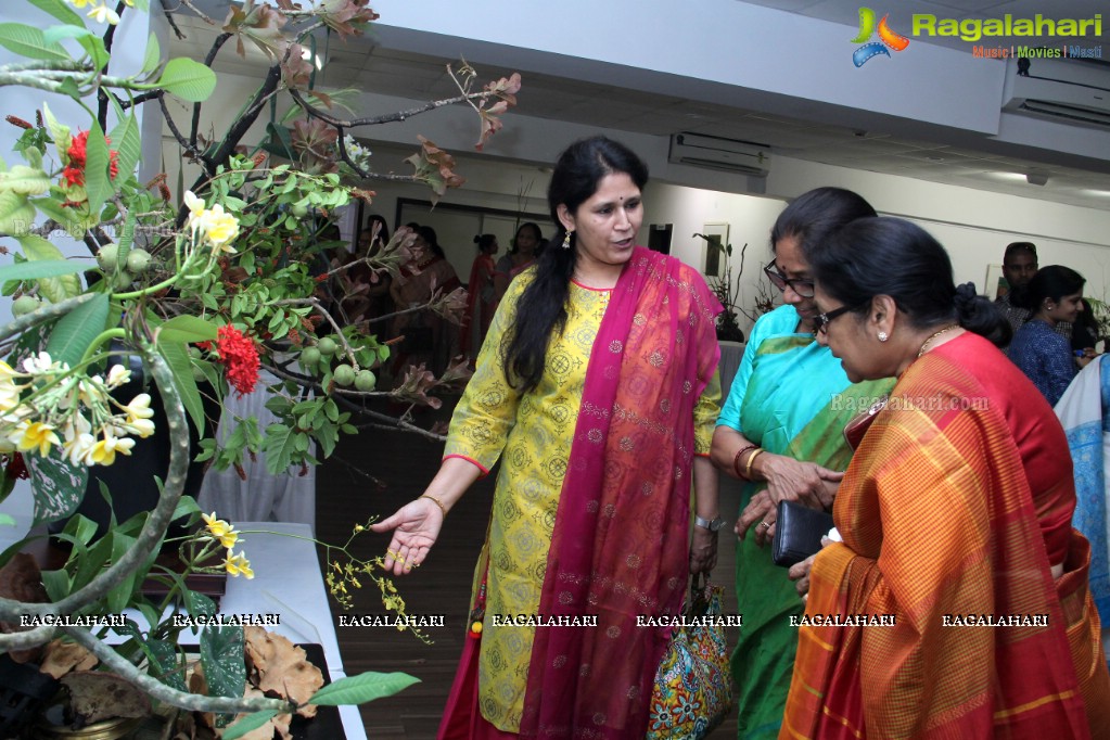 Ikebana Exhibition at DK Road, Hyderabad