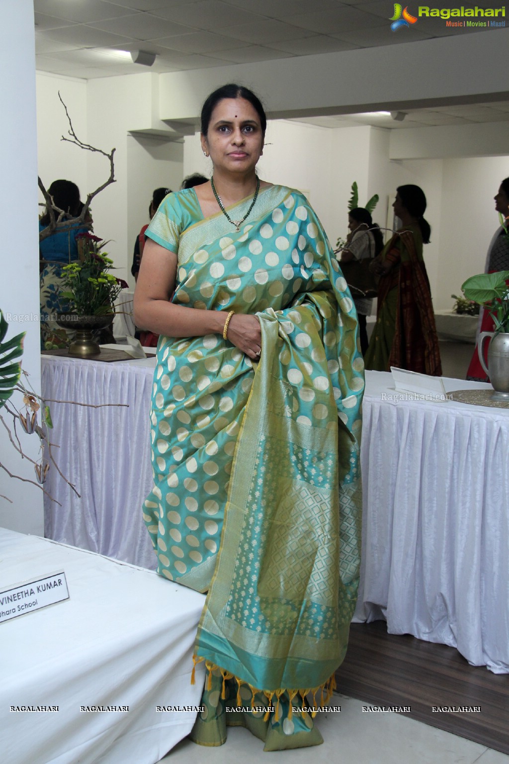 Ikebana Exhibition at DK Road, Hyderabad