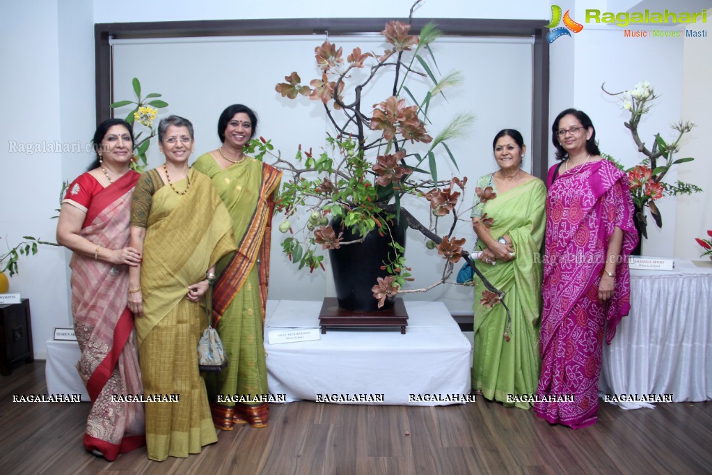 Ikebana Exhibition at DK Road, Hyderabad