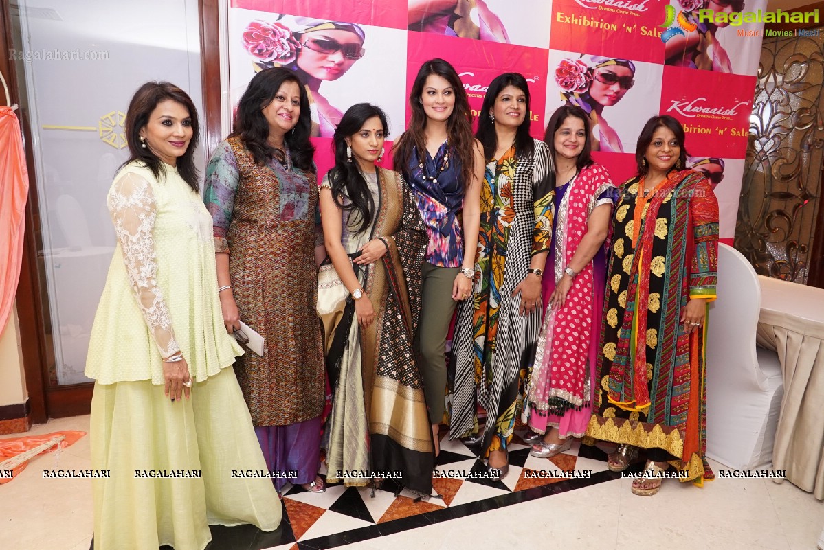 Grand Launch of Khwaaish Designer Exhibition by Ashwini Reddy and Angela Kumar at Taj Krishna, Hyderabad