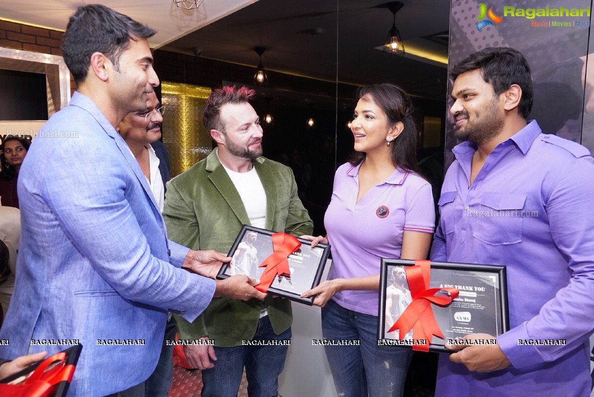 Namrata Shirodkar launches Kris Gethin's Gym, Hyderabad