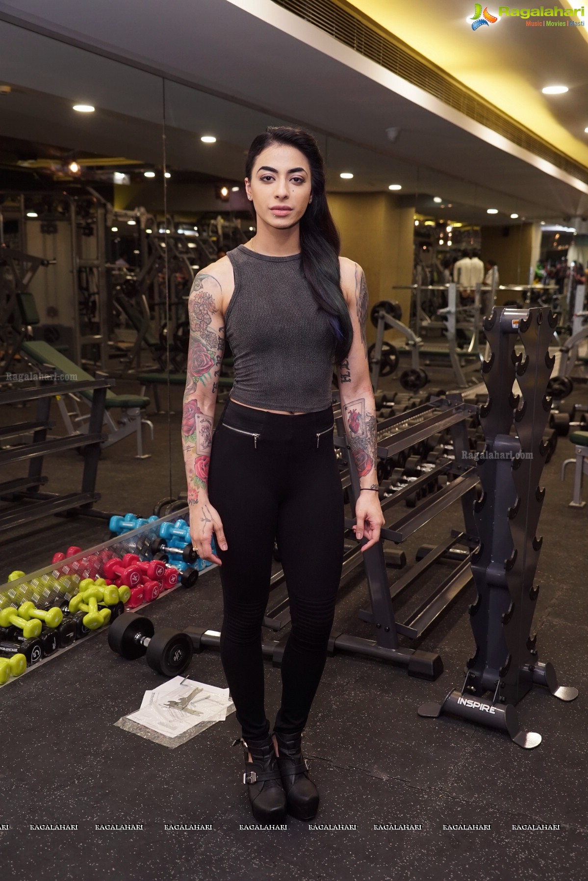 Namrata Shirodkar launches Kris Gethin's Gym, Hyderabad