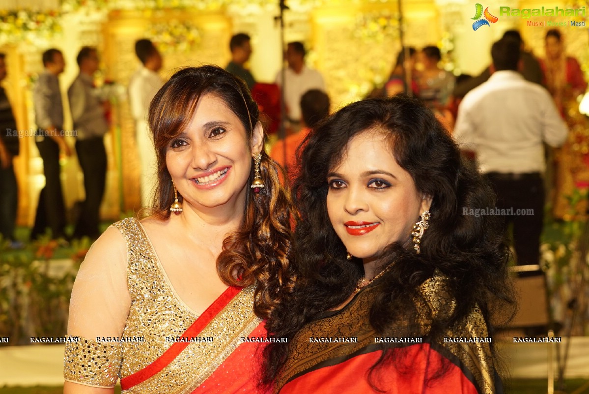 Grand Wedding Reception of Nikita Sharma & Ankit Sharma at Imperial Gardens 