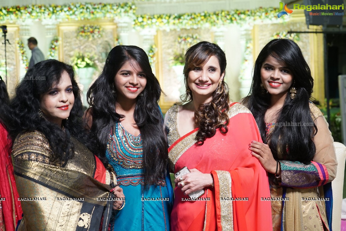 Grand Wedding Reception of Nikita Sharma & Ankit Sharma at Imperial Gardens 