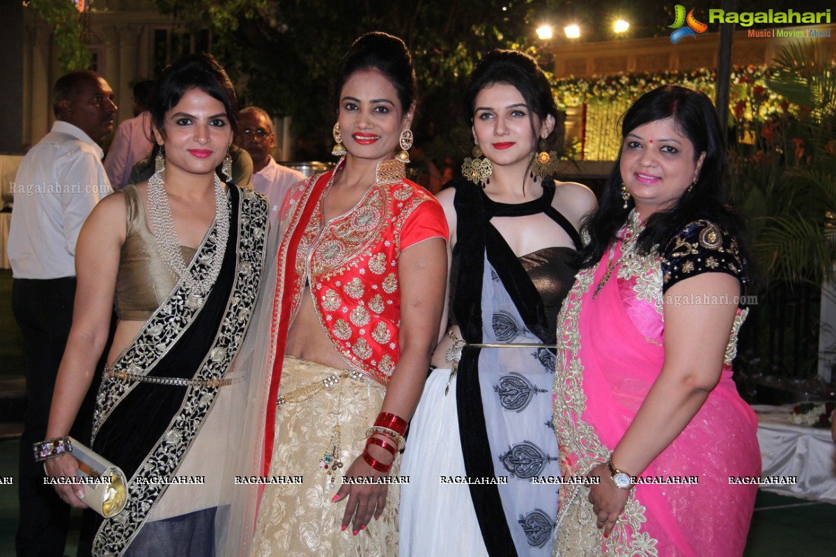 Grand Wedding Reception of Nikita Sharma & Ankit Sharma at Imperial Gardens 