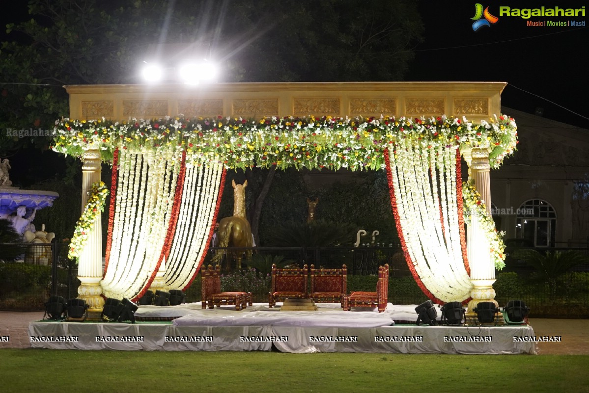 Grand Wedding Reception of Nikita Sharma & Ankit Sharma at Imperial Gardens 