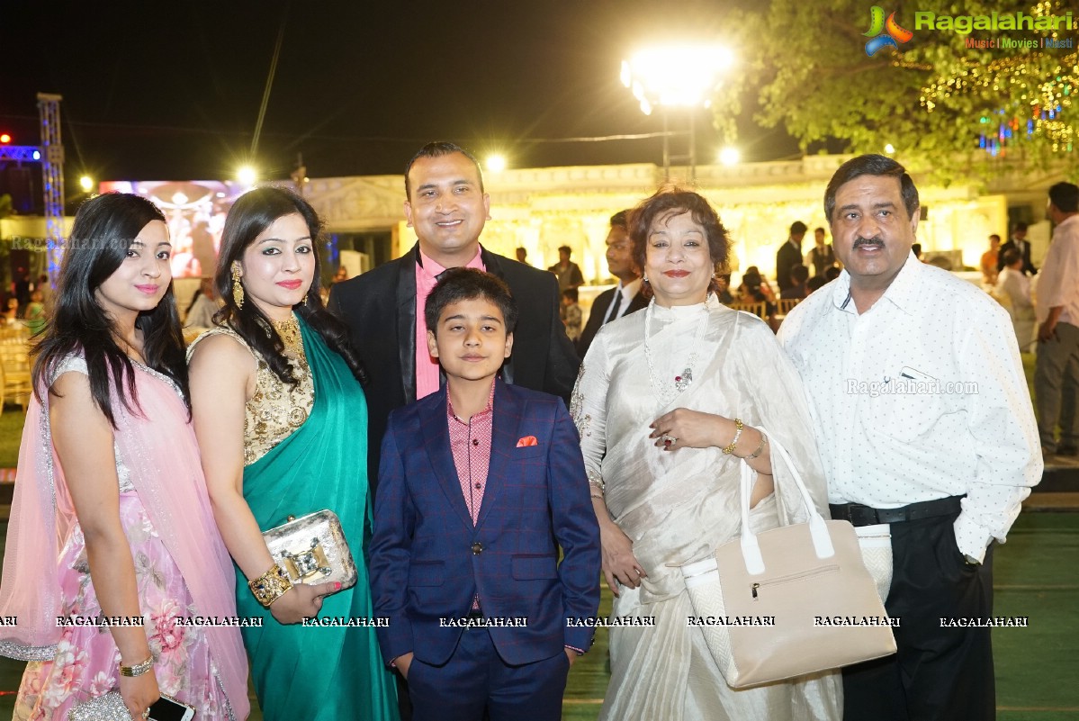 Grand Wedding Reception of Nikita Sharma & Ankit Sharma at Imperial Gardens 