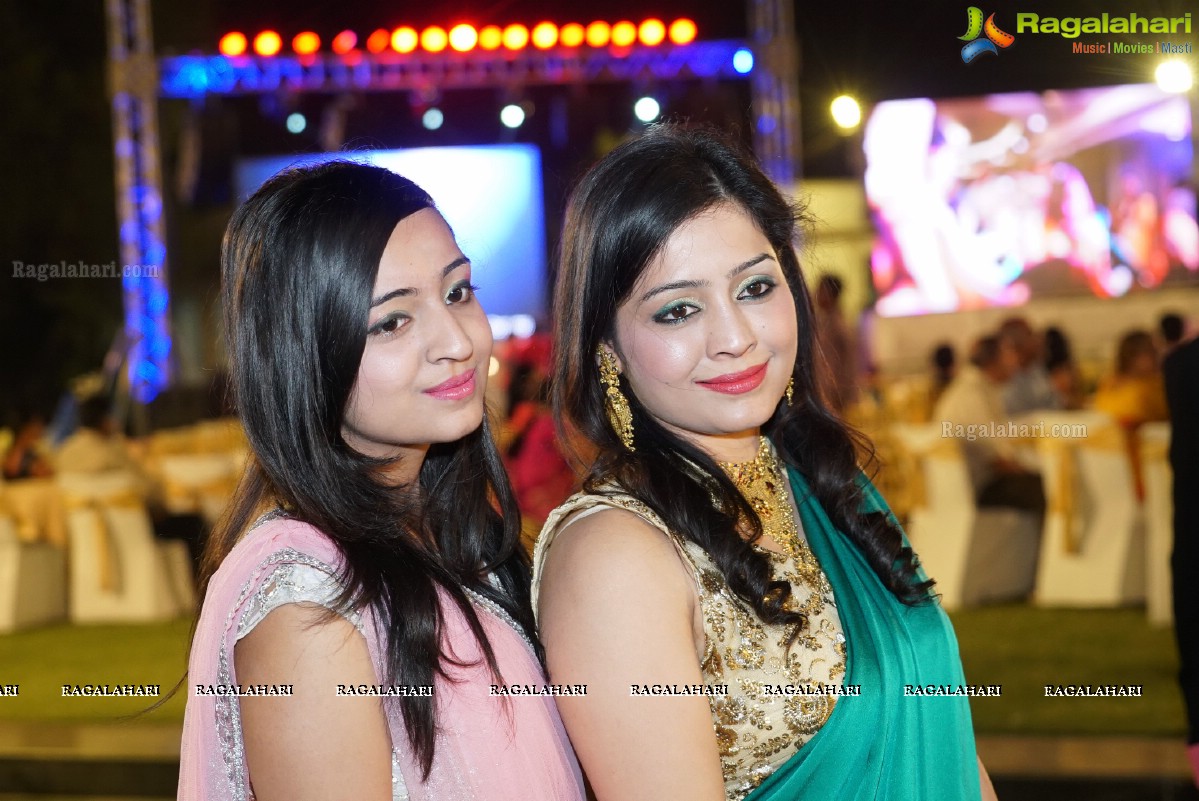 Grand Wedding Reception of Nikita Sharma & Ankit Sharma at Imperial Gardens 