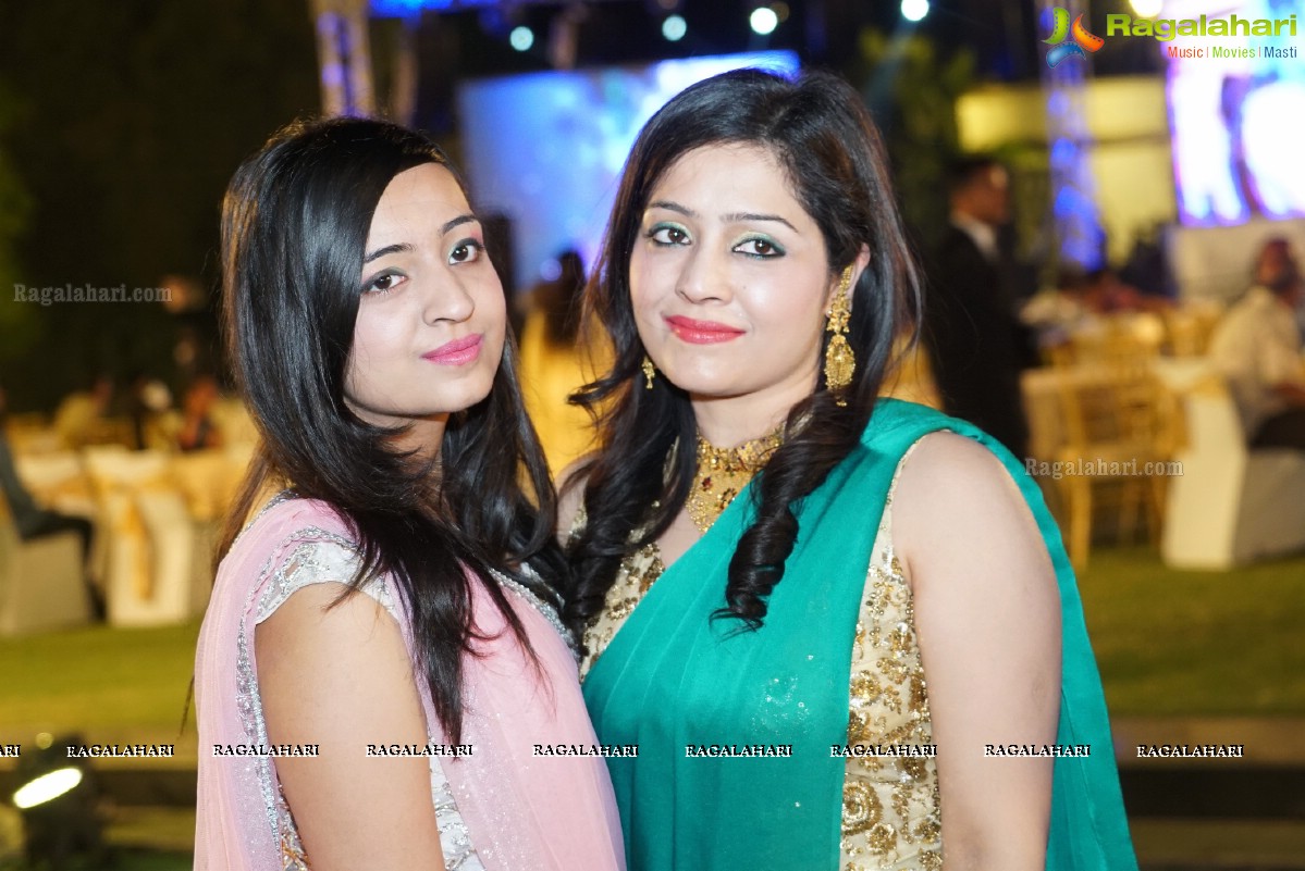 Grand Wedding Reception of Nikita Sharma & Ankit Sharma at Imperial Gardens 