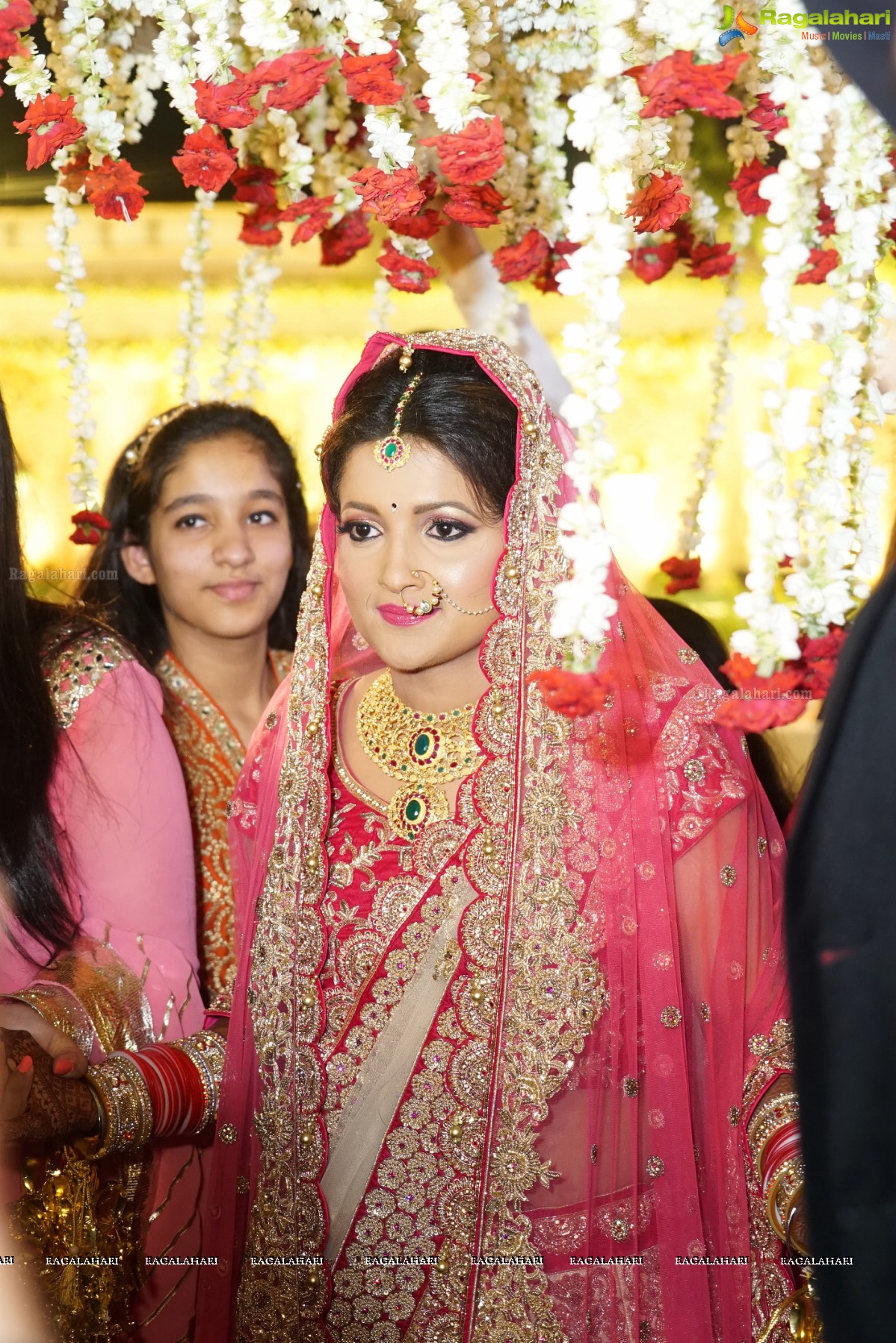 Grand Wedding Reception of Nikita Sharma & Ankit Sharma at Imperial Gardens 