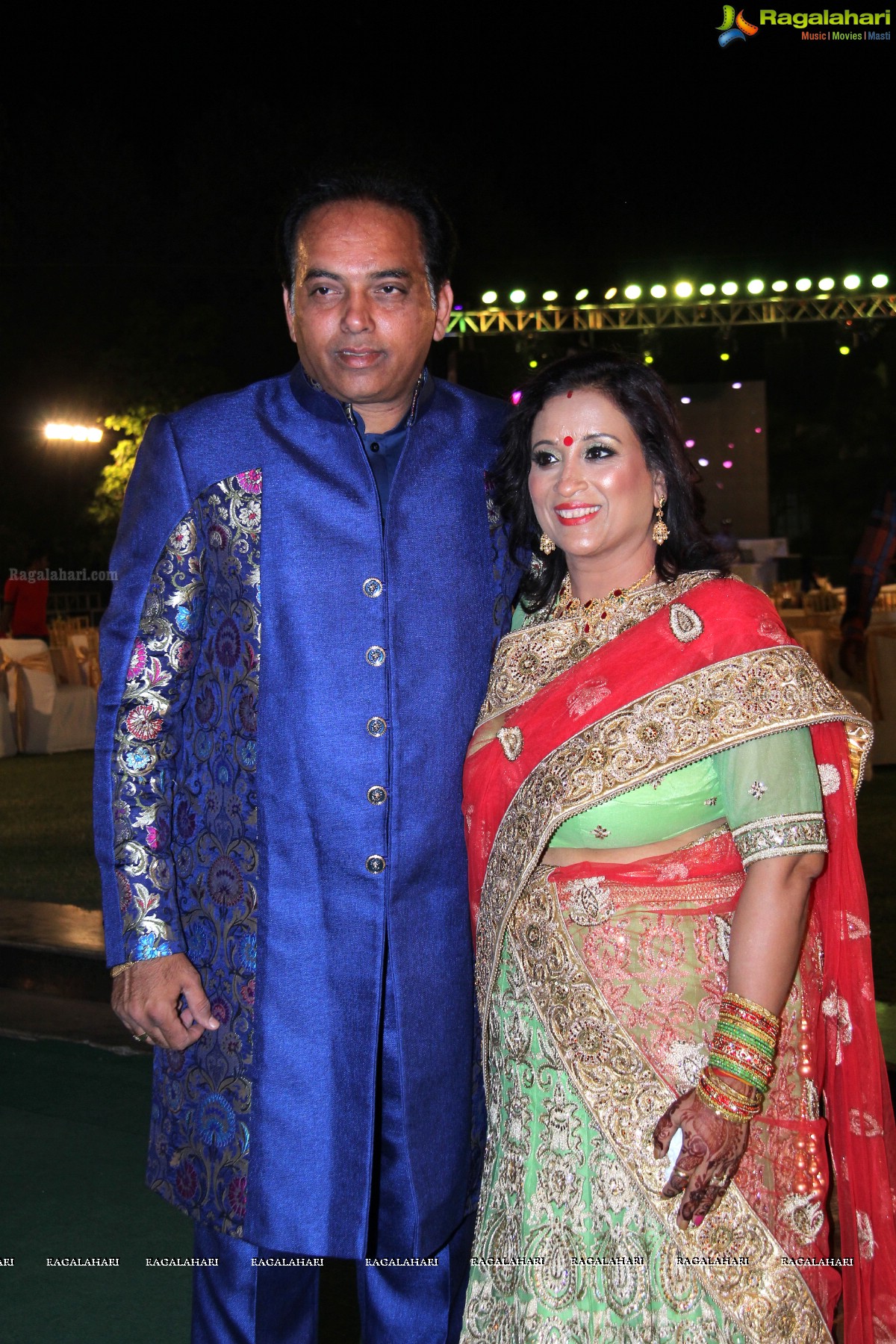 Grand Wedding Reception of Nikita Sharma & Ankit Sharma at Imperial Gardens 