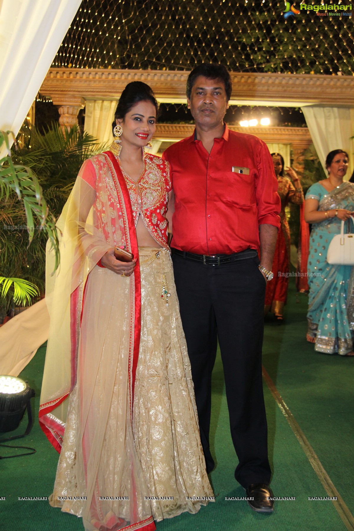 Grand Wedding Reception of Nikita Sharma & Ankit Sharma at Imperial Gardens 