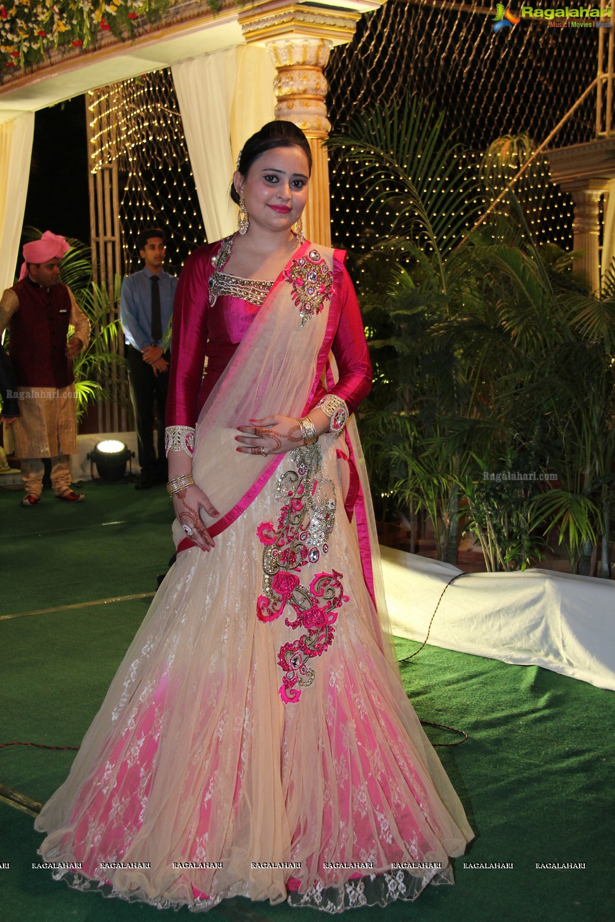 Grand Wedding Reception of Nikita Sharma & Ankit Sharma at Imperial Gardens 