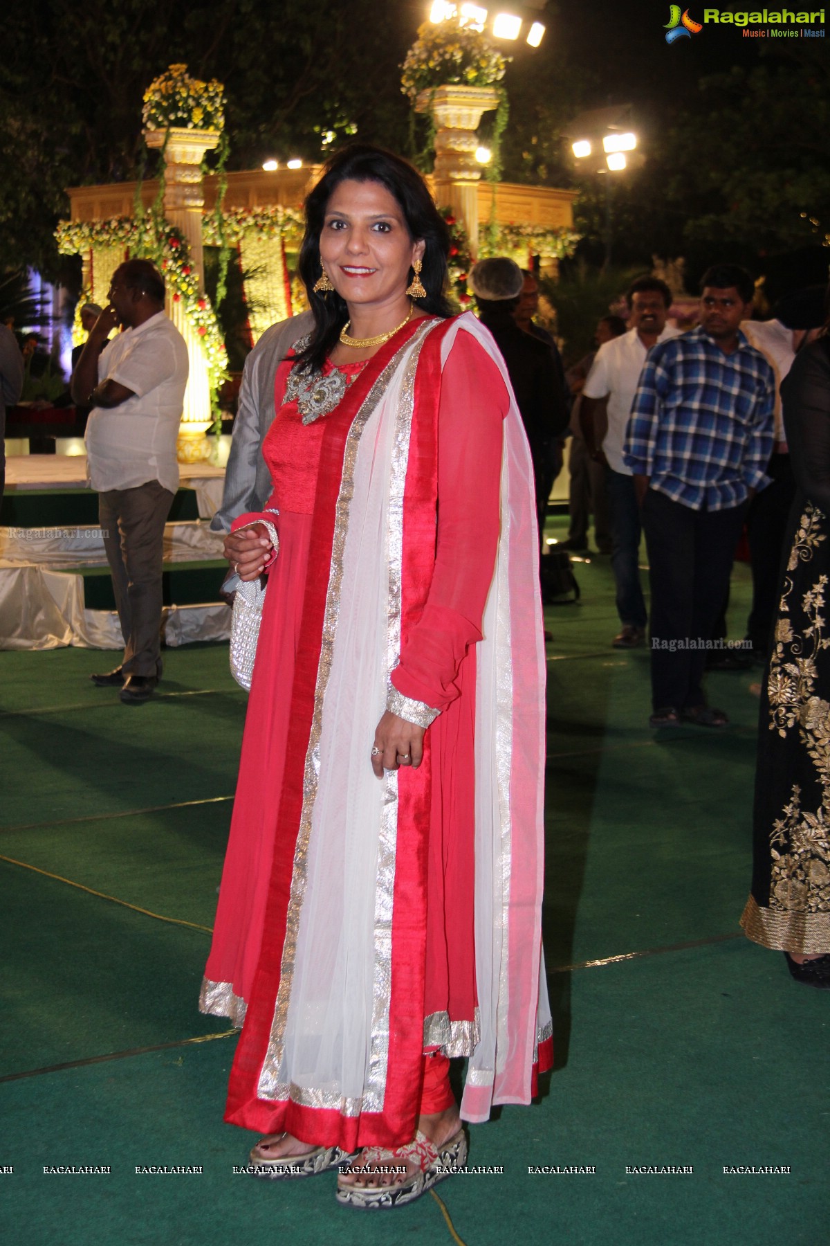 Grand Wedding Reception of Nikita Sharma & Ankit Sharma at Imperial Gardens 