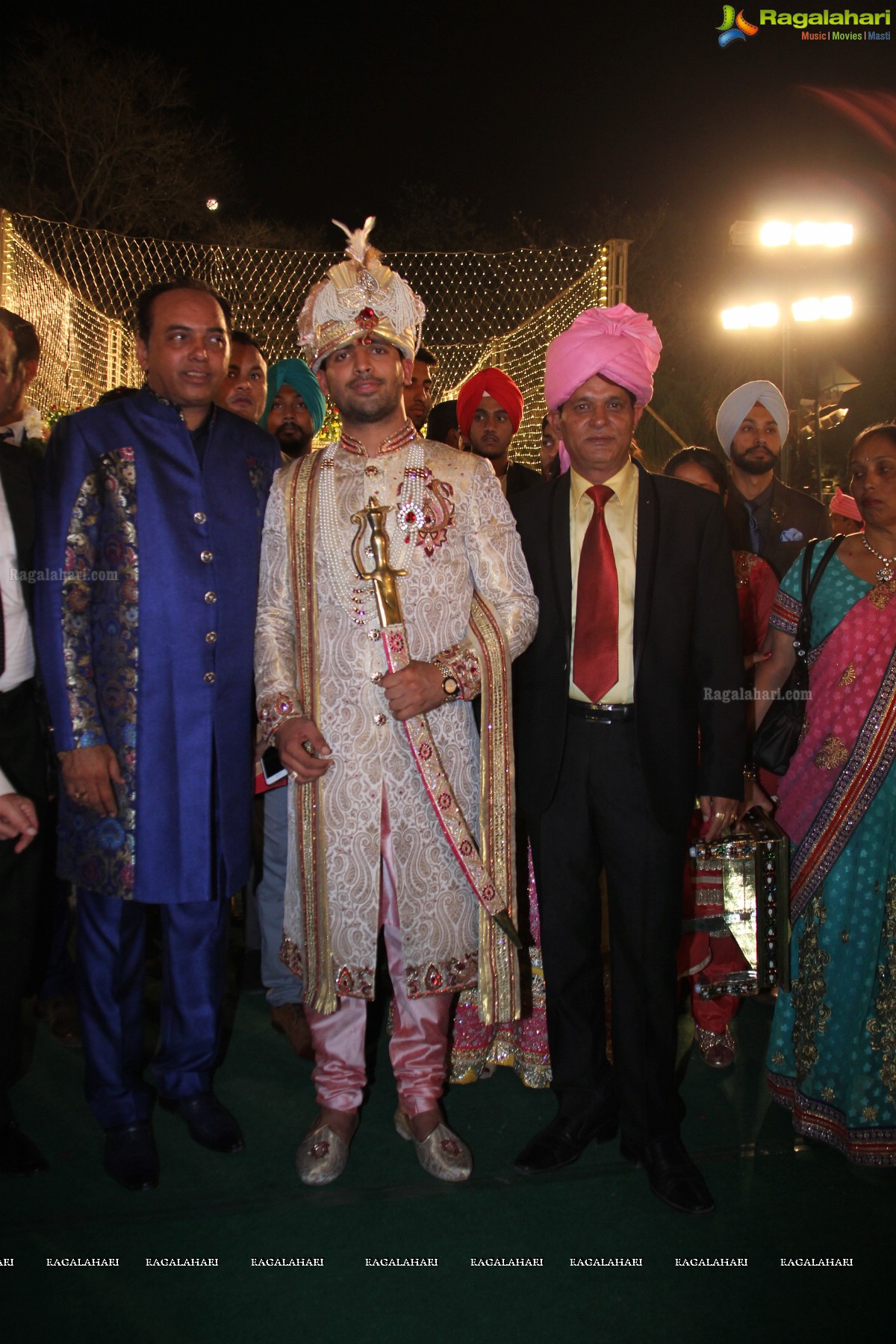 Grand Wedding Reception of Nikita Sharma & Ankit Sharma at Imperial Gardens 