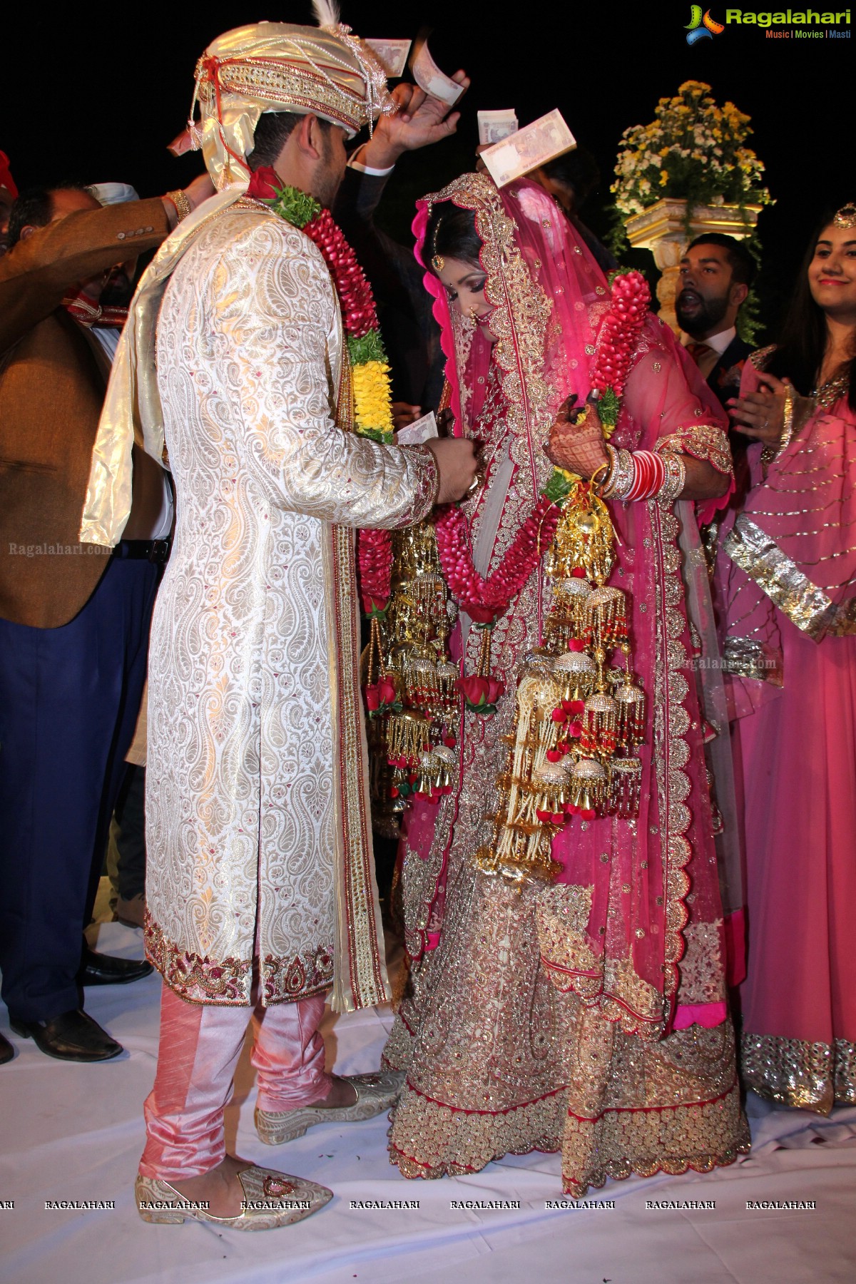 Grand Wedding Reception of Nikita Sharma & Ankit Sharma at Imperial Gardens 