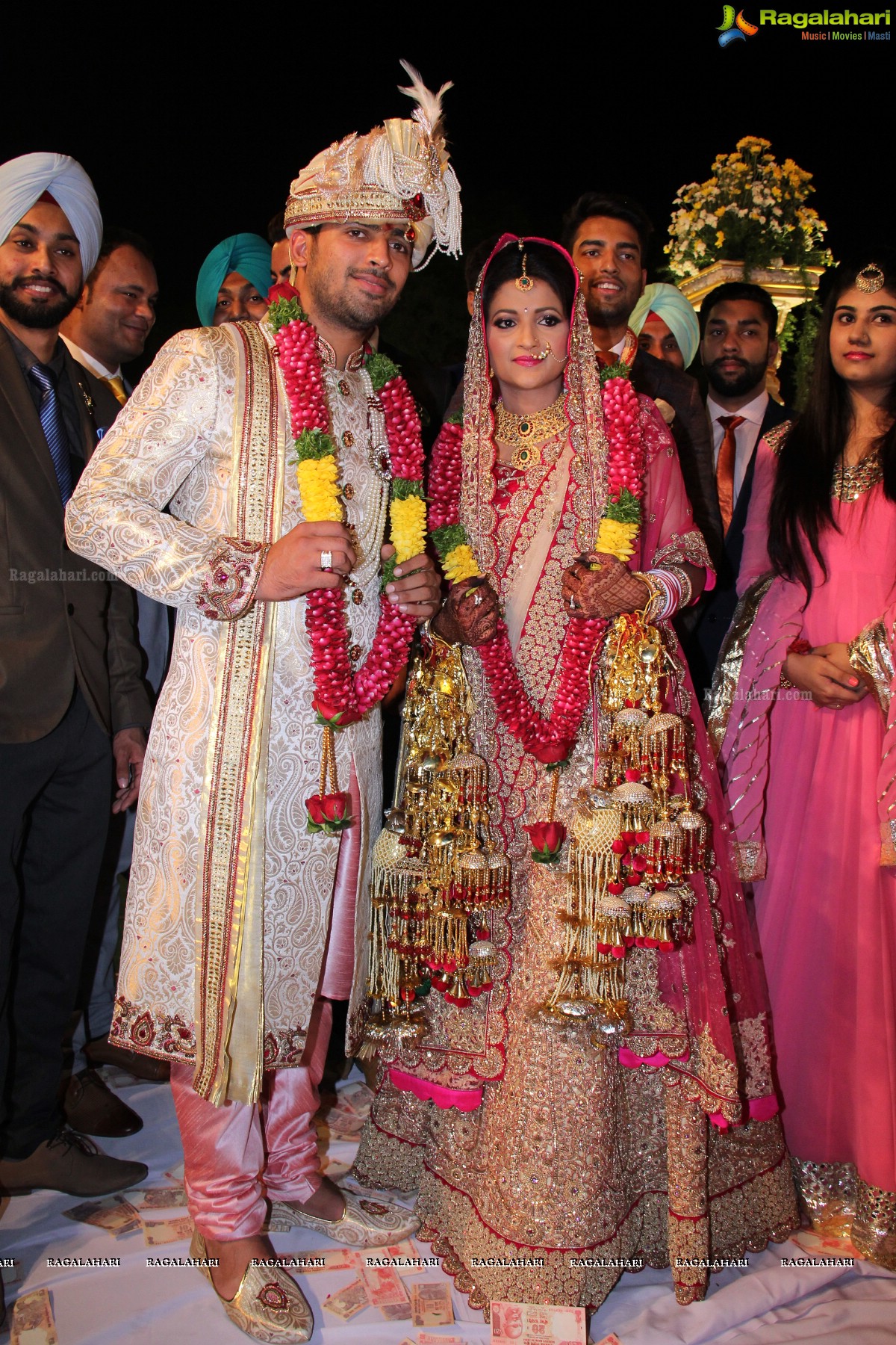 Grand Wedding Reception of Nikita Sharma & Ankit Sharma at Imperial Gardens 