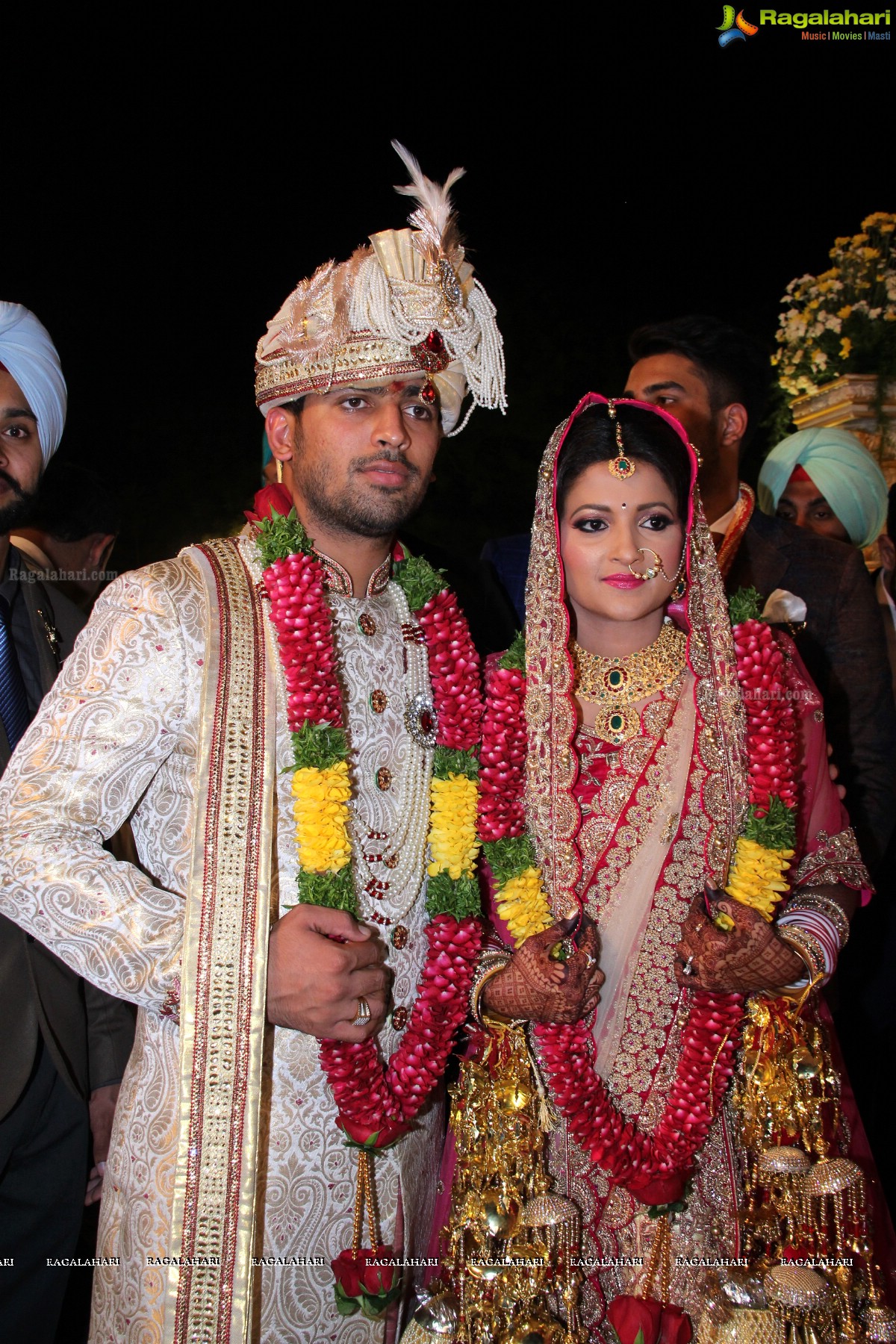 Grand Wedding Reception of Nikita Sharma & Ankit Sharma at Imperial Gardens 